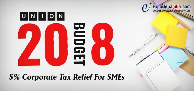 Budget 2018 for SMES