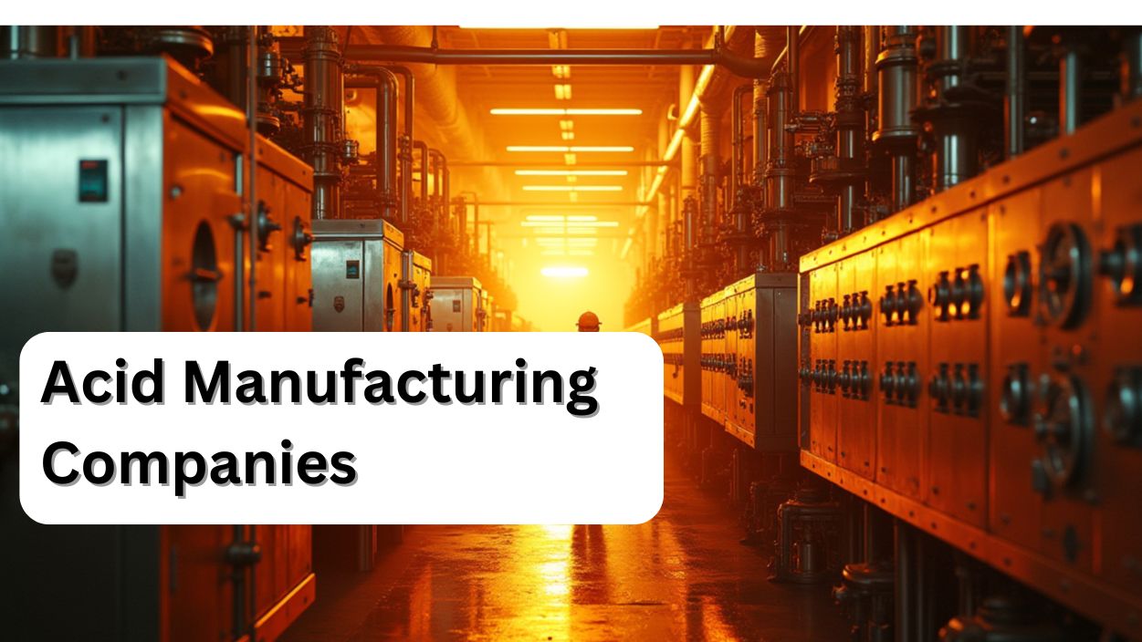 Top 10 Acid Manufacturing Companies in India