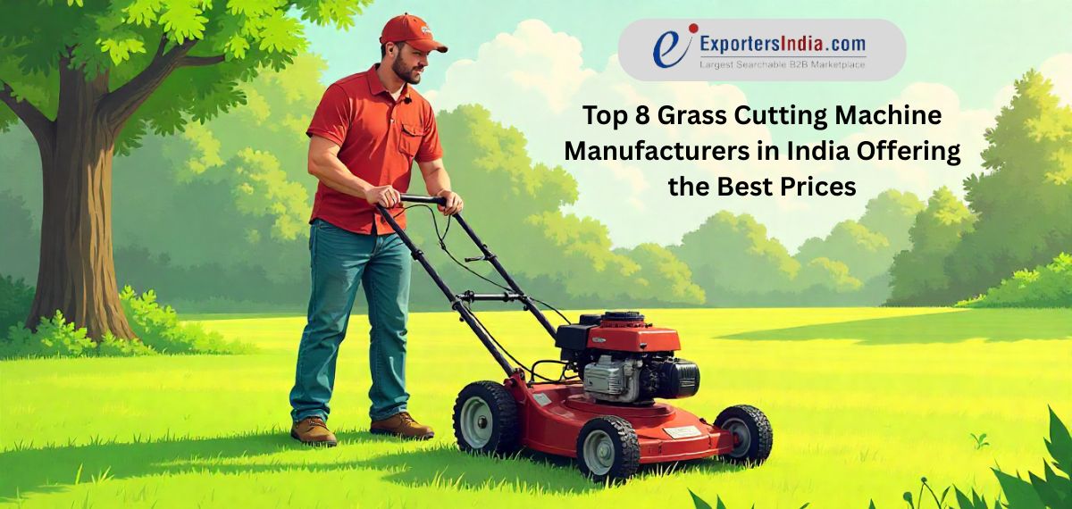 Top 8 Grass Cutting Machine Manufacturers in India Offering the Best Prices