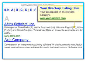 Business Directory Listing.