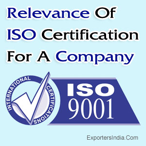 Relevance Of ISO Certification For A Company