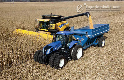 Agriculture Machine Working in Field