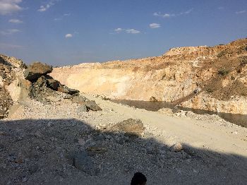 Talc Mines at UDIAPUR