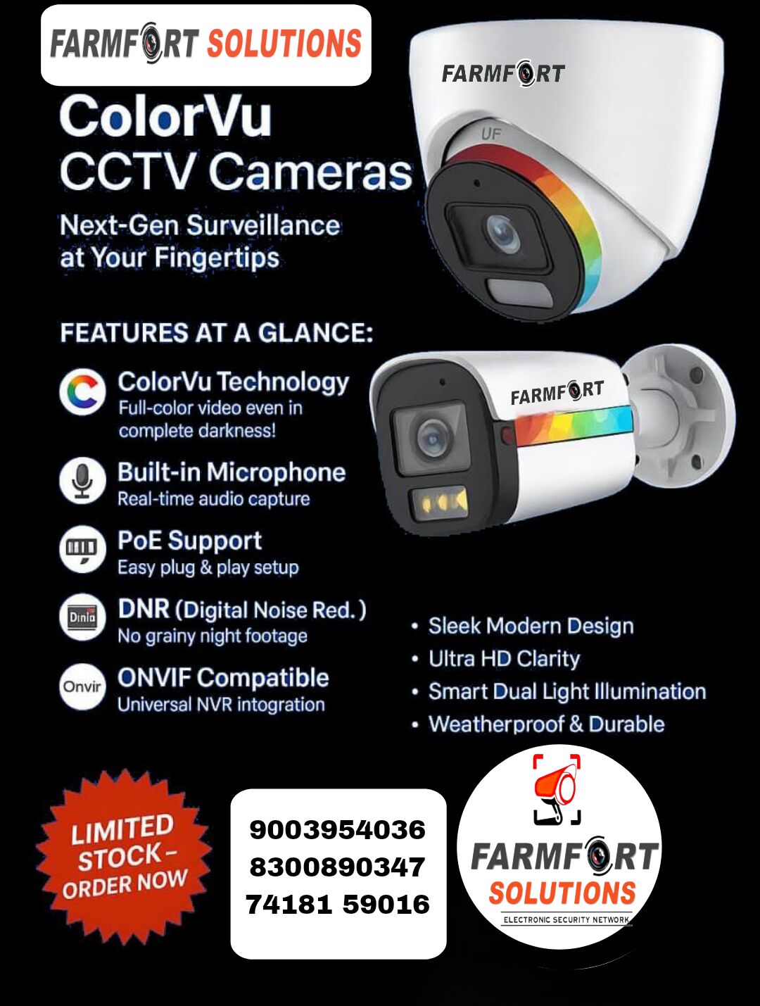 FARMFORT 5MP IP COLOR MIC CAMERA