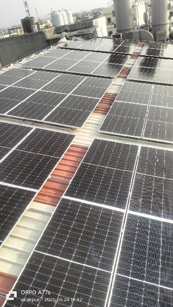 Commercial solar project