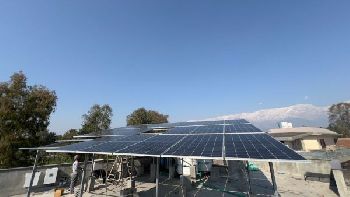 Hybrid solar project,Himachal Pradesh