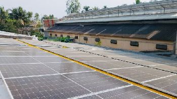 Industrial Solar power plant