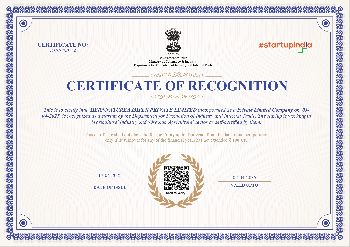 Certificate of Recognition