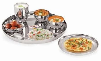 Steel dinner Set <br>BS-2