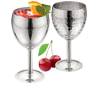 Steel Wine Glass <br>BS-11