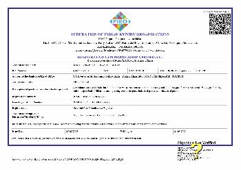 FIEO Certificiate