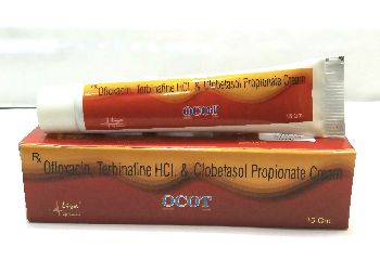 Ofloxacin, Terbinafine HCL & Clobetasol Propionate Cream