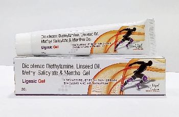 Diclofenac Diethylamine, Linseed Oil, Methyl Salicylate & Menthol Gel