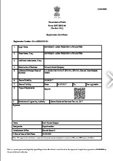 GST Certificate