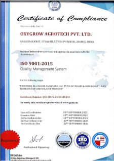 ISO Certificate