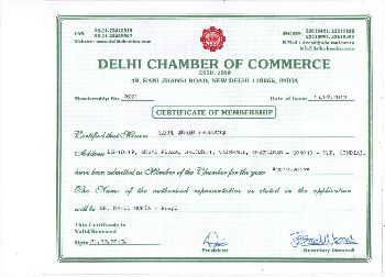 Certificate of Membership