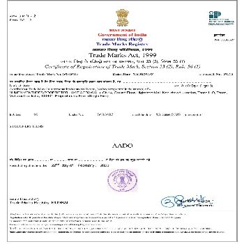 Trademark Certificate