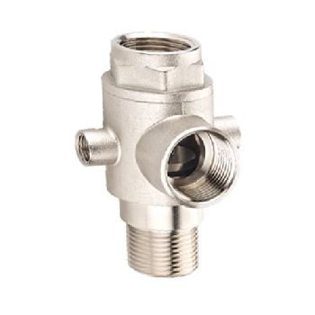 BRASS FORGED FIVE WAY CHECKVALVE