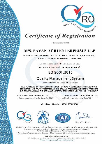 ISO-9001-2015 Quality Certificate