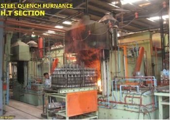Steel Quemch Furnance H.T Section