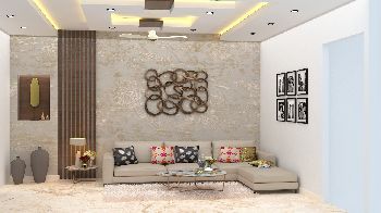 Interiors Design & Concept for a Builder Floor (Green Field) by Asri Interiors Faridabad