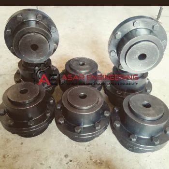 完整的齿轮联轴器