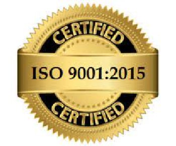 ISO 9001:2015  CERTIFIED