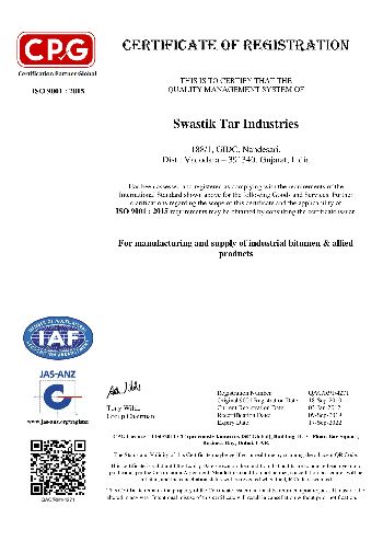 Swastik Tar Industries - R91 - 4271