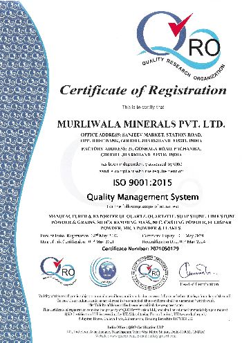 ISO 9000:2015 Certificate