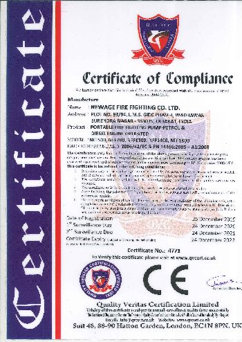 CE-PFP-NFF Certificate