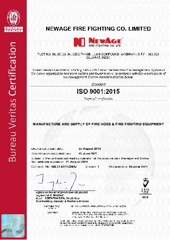 IND 21-6-226 QM U ISO-9001-2015 Certificate
