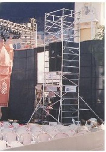 Tower for flying speakers – Miss India Pageant, Hyderabad