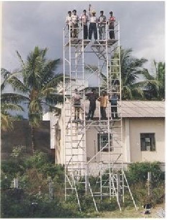 Custom built multilevel cracker furnace maintenance platform - Reliance Industries Ltd.