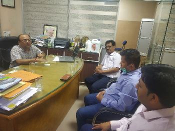 In discussion with GM DIC at B.P. Agrochemicals