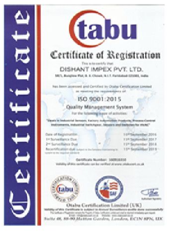 Registration Certificate