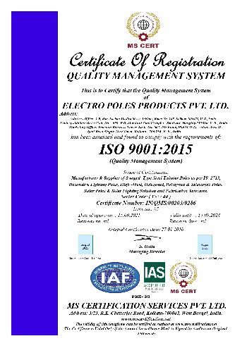 ISO CERTIFICATE FY 21-22