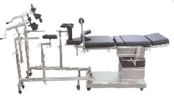 C-Arm Compatible Electric Table With Orthopaedic Atachment