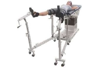 Patient Positioning For Neck Of Femur Nailing Tractor (DHS)
