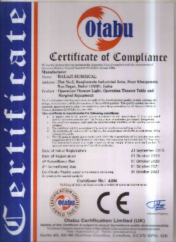 OTABU Certificate