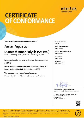 GMP-Certificate