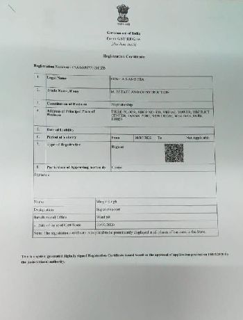 GST Certificate