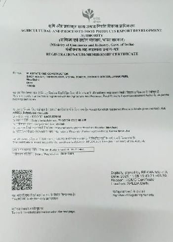 Registration Certificate