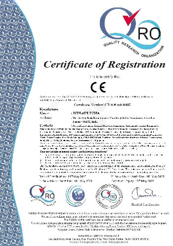 Sculape India QRO CE Mark