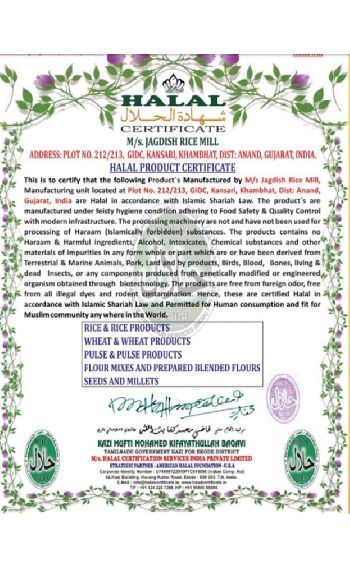 Halal Product Certificate