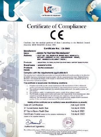 Compliance Certificate 01
