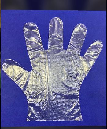 Plastic gloves