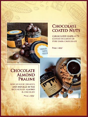 Chocolate Coated Nuts and Chocolate Almonda Praline