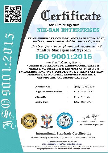 ISO 9000-2015 Certificate