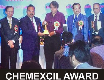 Export Excellence Award, 2016-17 Chemexcil, Govt. Of India