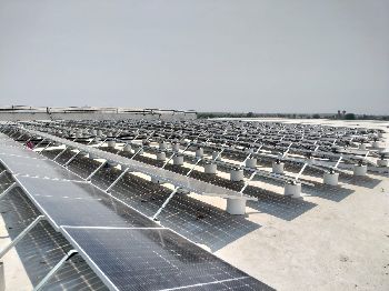 commercial solar plant